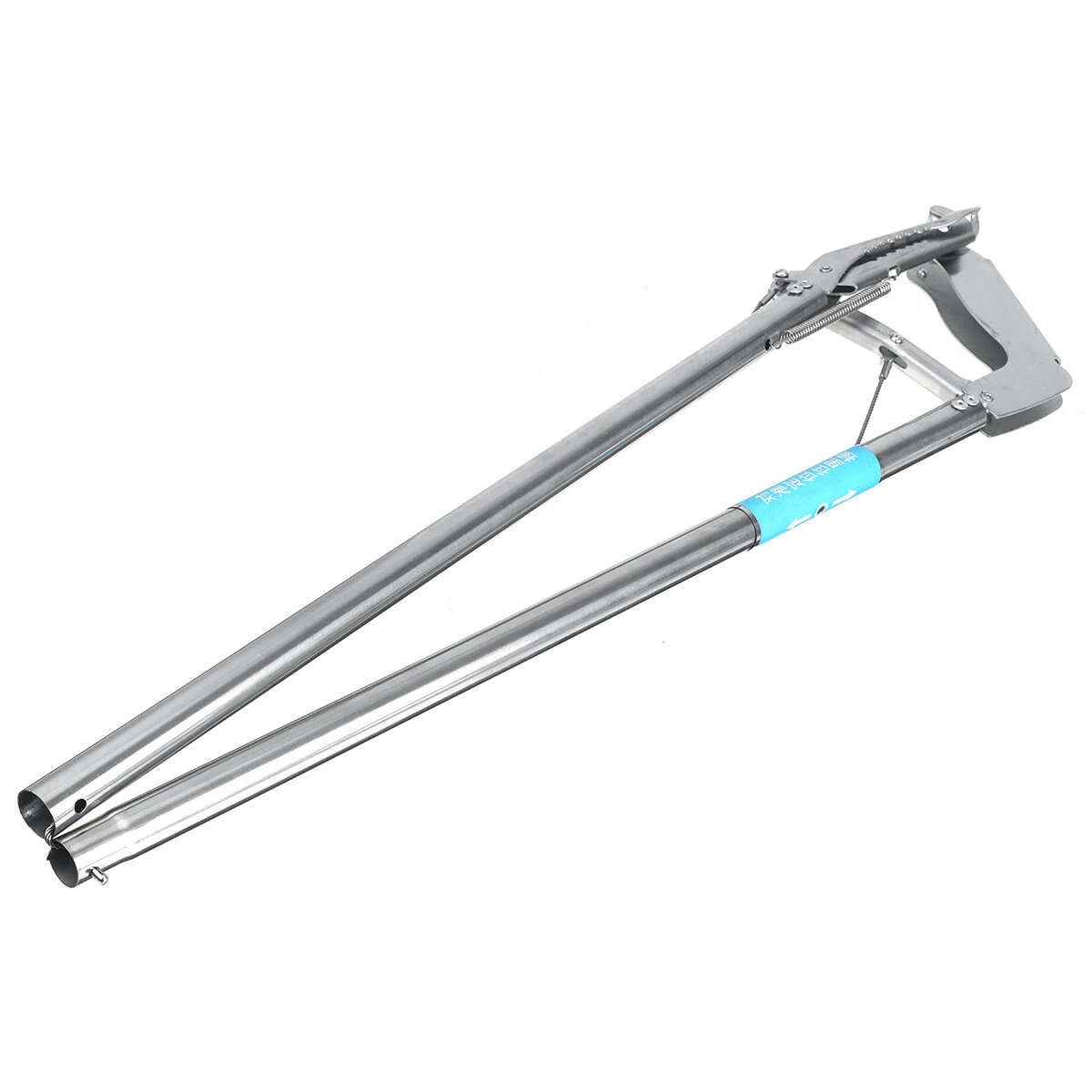 Foldable Stainless Steel Snake Catcher Stick | 1.2M/1.5M Snake Tongs Handle - Image 4