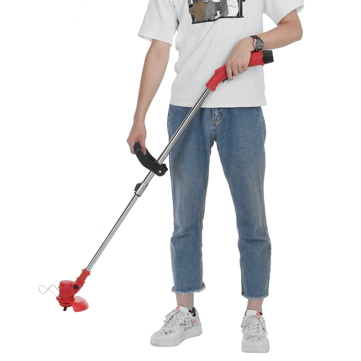 WORX 24V Cordless Grass Trimmer & Edger Tool | Lawn Mower | w/ Battery - Image 2