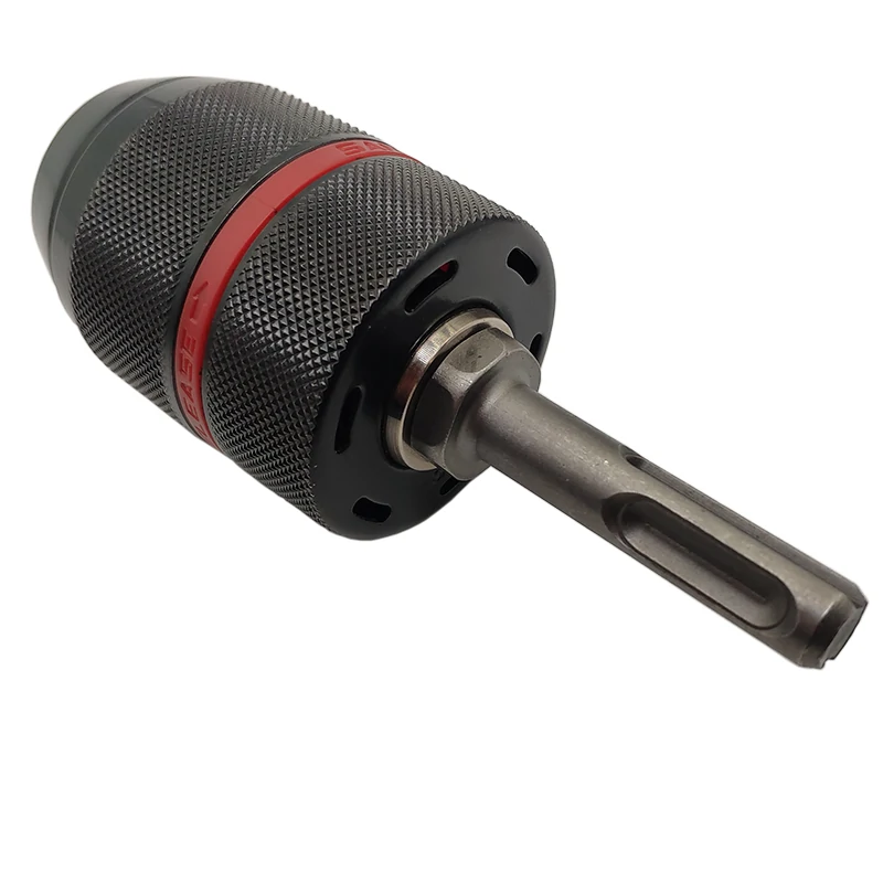 2-13mm Keyless Drill Chuck | SDS to Hex Shank Conversion | Self-Tightening - Image 5