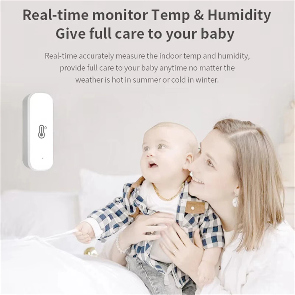 WiFi Temperature Humidity Tester - Smart Home Alexa Google Assistant -10 to 60°C - Image 5