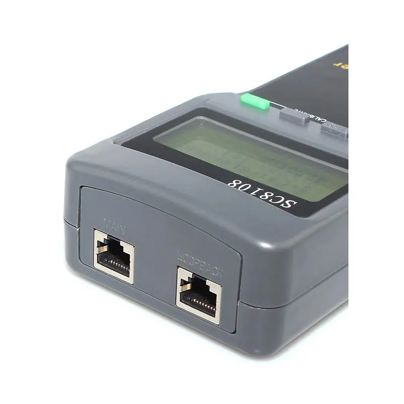 SC8108 Portable Digital LCD Cable Tester - RJ45 LAN Network & Phone Detector - Image 5