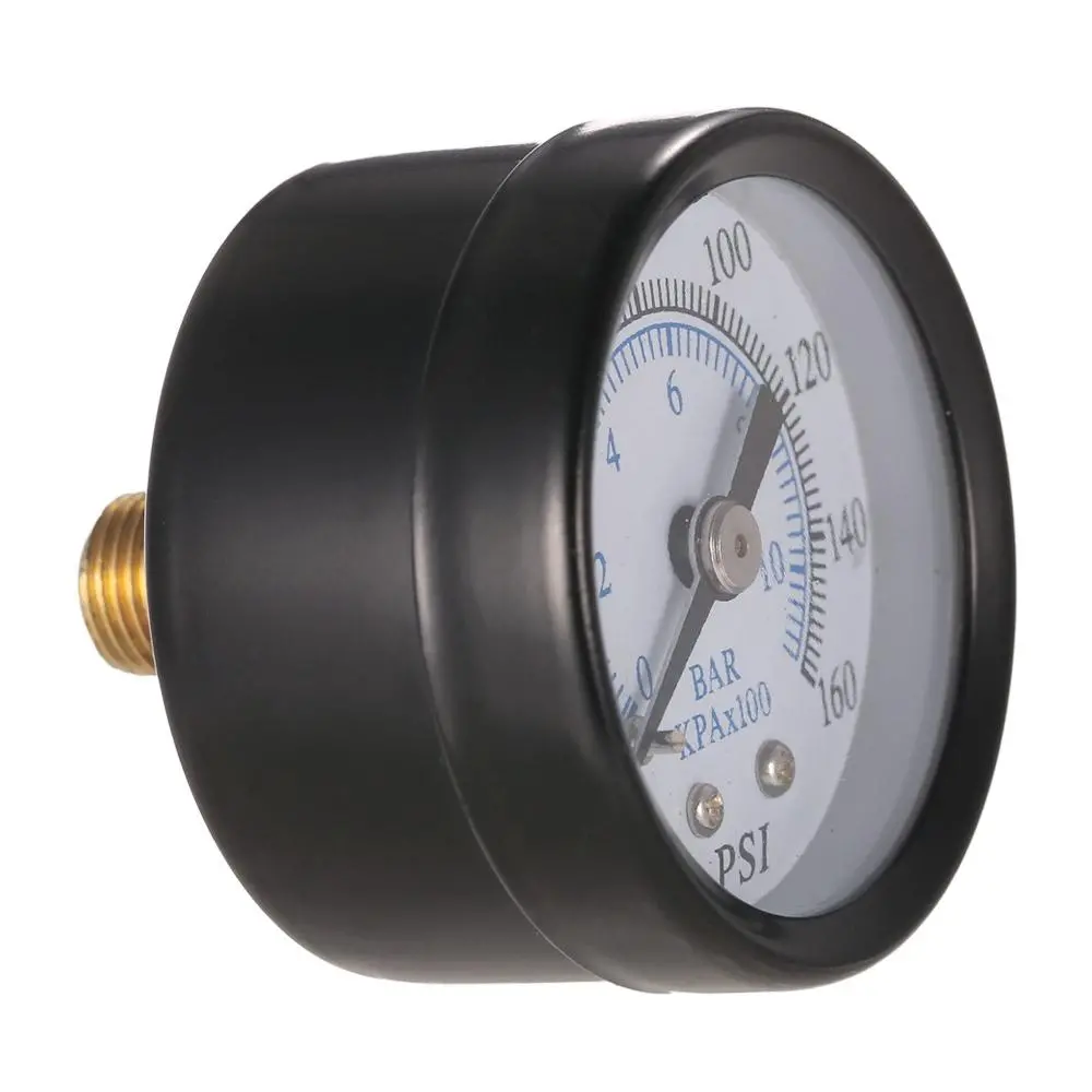 TS-40-10 Air Pressure Gauge | 1/8 Inch 160 PSI 0-10bar | Double Scale Compressed Air - Image 4