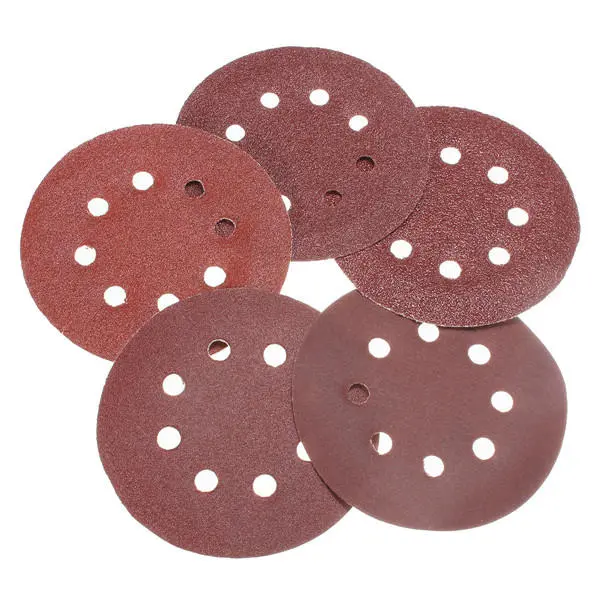 3M Sanding Discs 50Pcs | 8 Hole Abrasive Paper 40-240 Grit for Power Sanders - Image 3