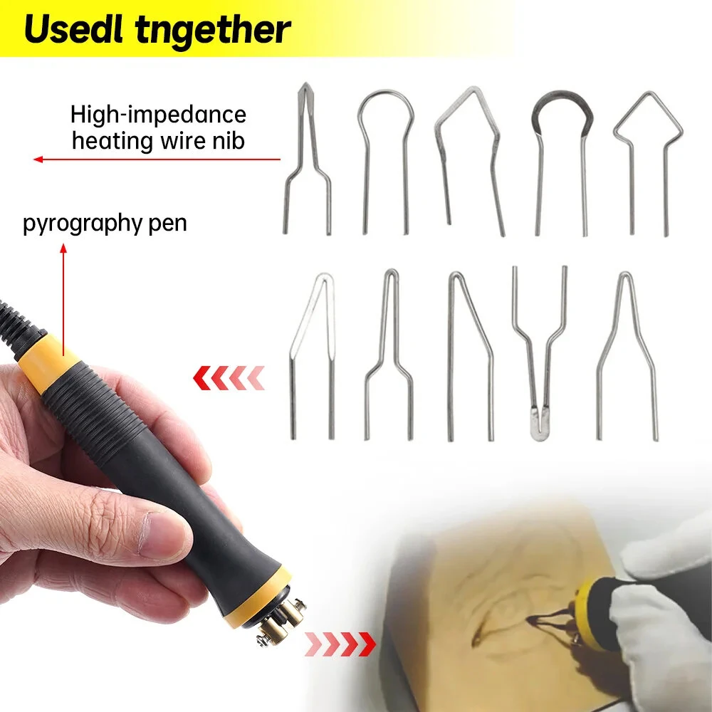 Electric Soldering Iron Pen 50W | Adjustable 1000°C Wood Burning & Pyrography Tool - Image 3
