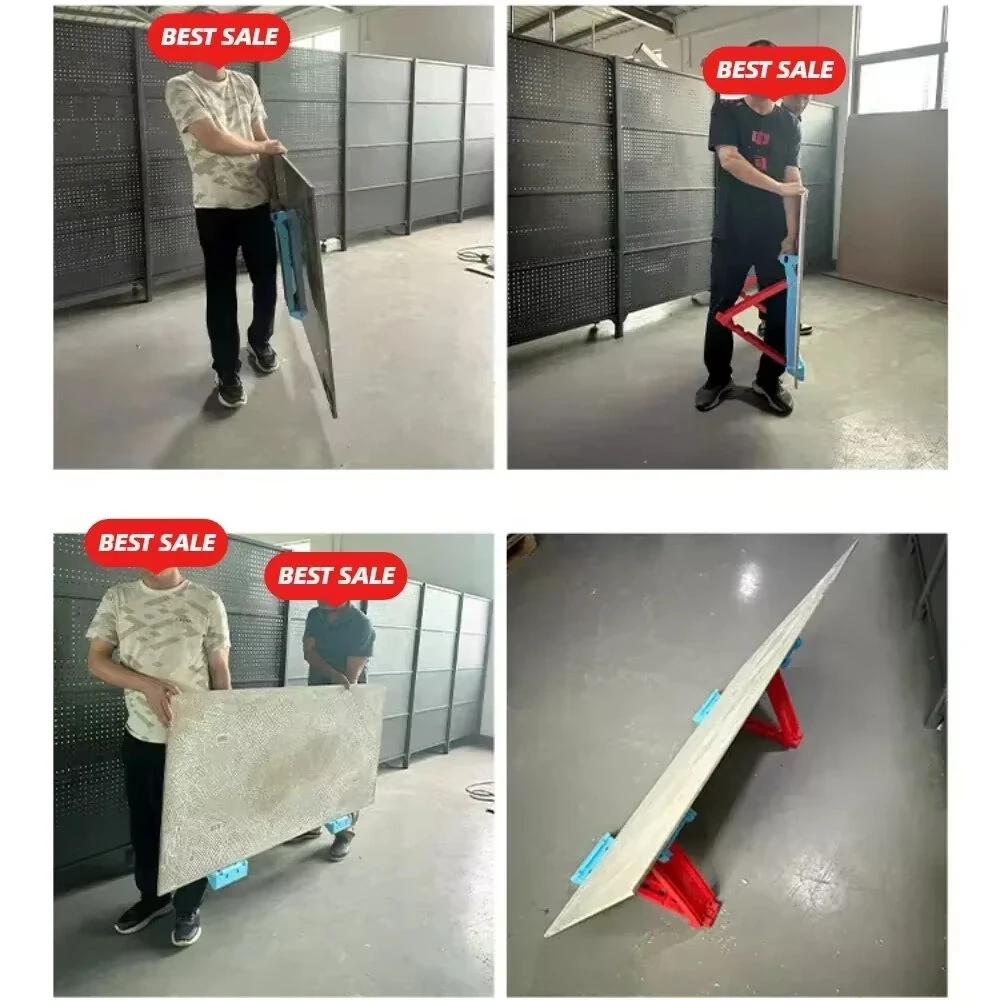 2pcs Adjustable Tile Chamfer Bracket - 50kg Load Bearing, Multi-Angle 40/50/60°, Foldable Design - Image 4