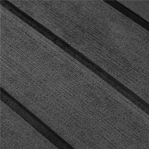 EVA Foam Faux Teak Decking Pad - Dark Grey & Black - 120x240cm Boat Yacht - Image 4