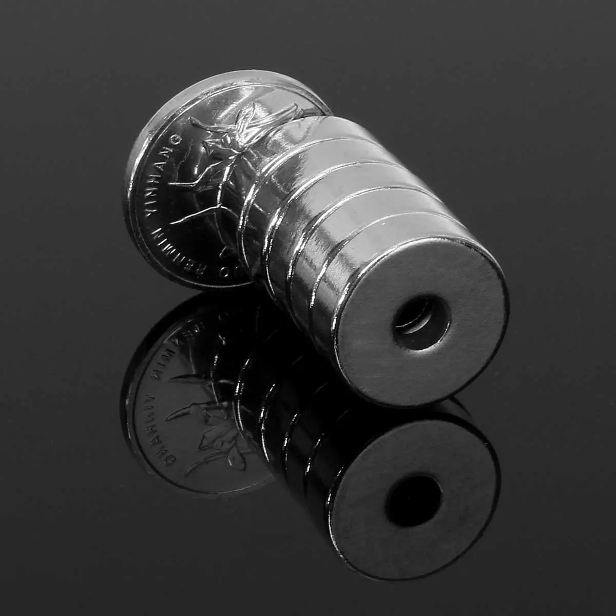 Neodymium Magnet 5pcs N35 15x5mm Countersunk Ring 5mm Hole Strong Rare Earth - Image 3