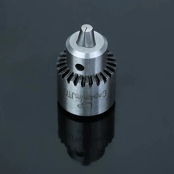 0.3-4mm Drill Chuck with Wrench & 3.1mm Shaft | Keyless Drill Attachment - Image 3