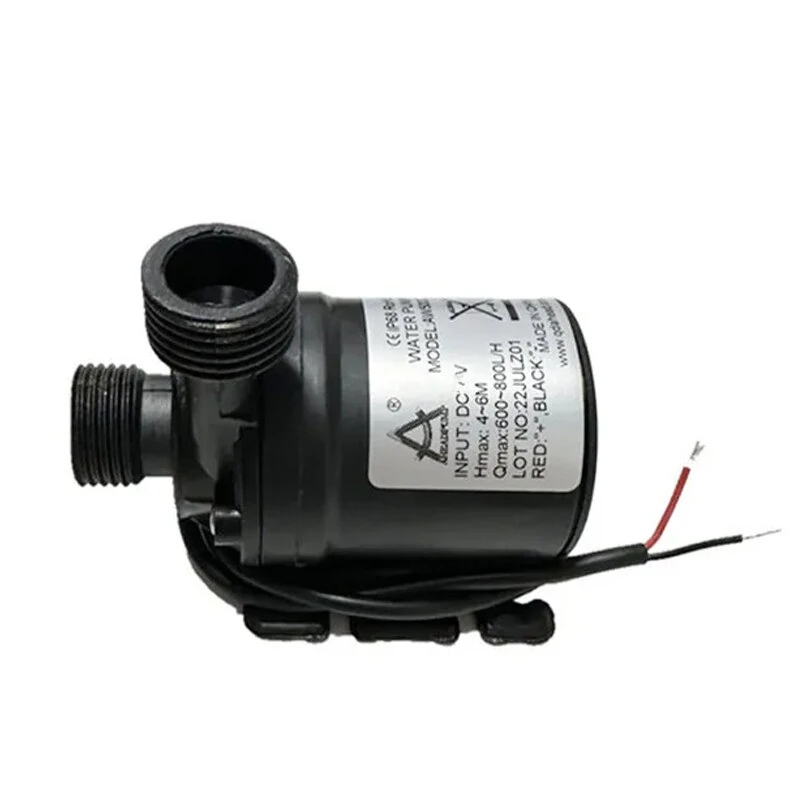 DC 12V/24V Solar Water Pump - 800L/H Brushless Motor - Super Quiet Submersible Booster - Image 3