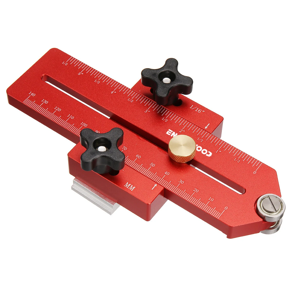 Enjoywood Thin Rip Jig - Table Saw Guide for Repetitive Narrow Cuts | Fits 3/8 x 3/4 T-Slot - Image 4