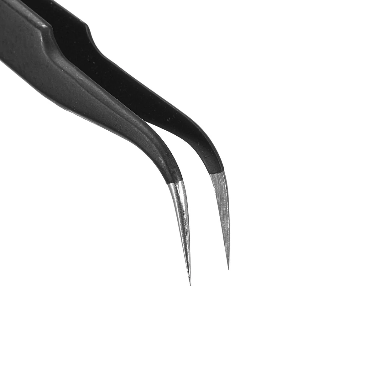 DANIU 9pcs ESD Anti-static Tweezers Set | Stainless Steel with Storage Bag - Image 5