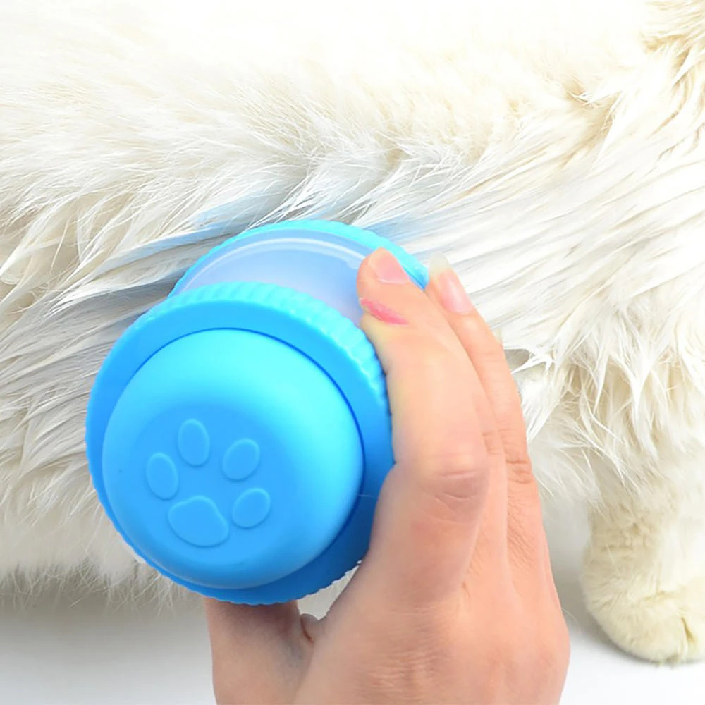 Brush Mitt - Pet Grooming Glove for Dogs & Cats - Massage Scrub & Hair Remover Tool - Image 2