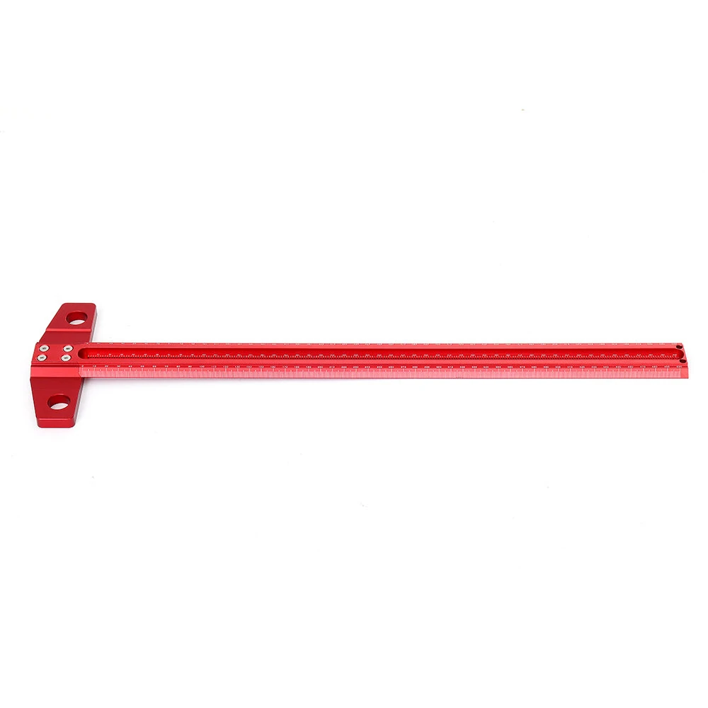 VEIKO T-Type Ruler Marking Gauge - 300/400/500/600mm Aluminum Alloy Woodworking Scriber - Image 4