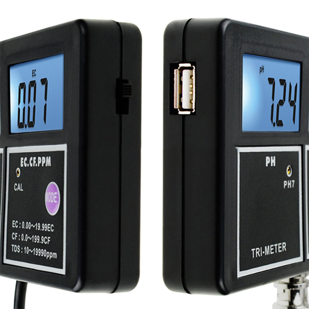 5 in 1 Water Quality Tester - PH EC TDS Temp Meter for Aquarium Pool Hydroponics - Image 4