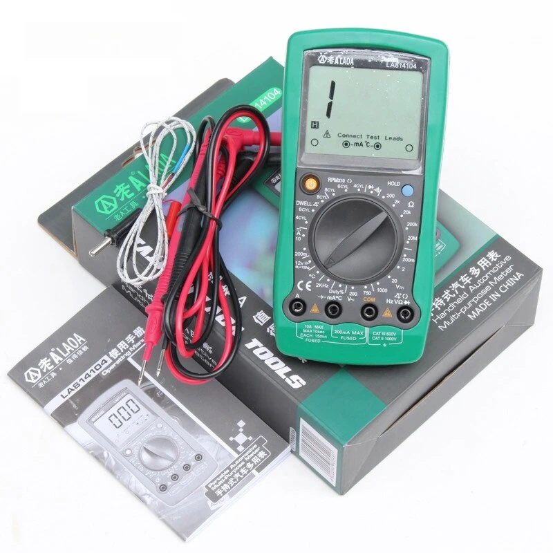 LAOA LA814104 Professional Digital Multimeter - Auto Repair & Car Testing - Image 5