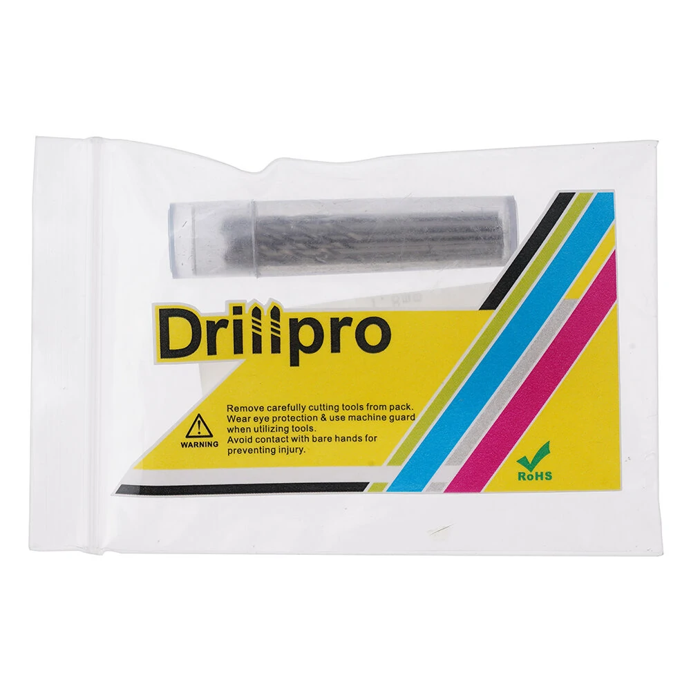Drillpro 10Pcs HSS Twist Drill Bit Set - 0.4-2.0mm High Speed Steel | Straight Shank - Image 2