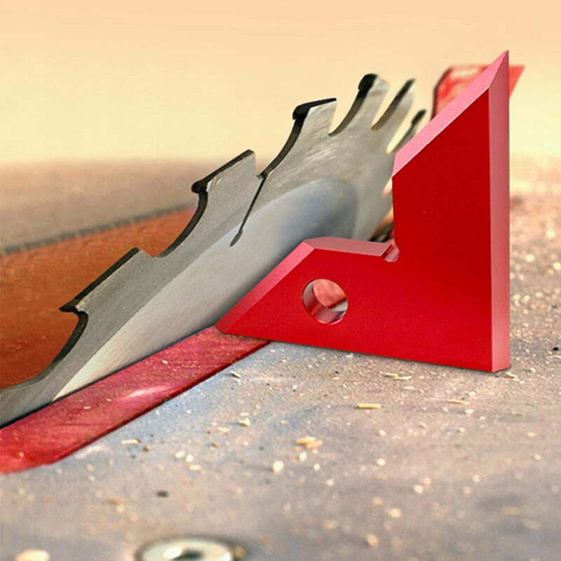 45/90 Degree Carpenter's Angle Measurement Tool | High Precision Woodworking Tool for Sawing & Blade Installation - Image 3