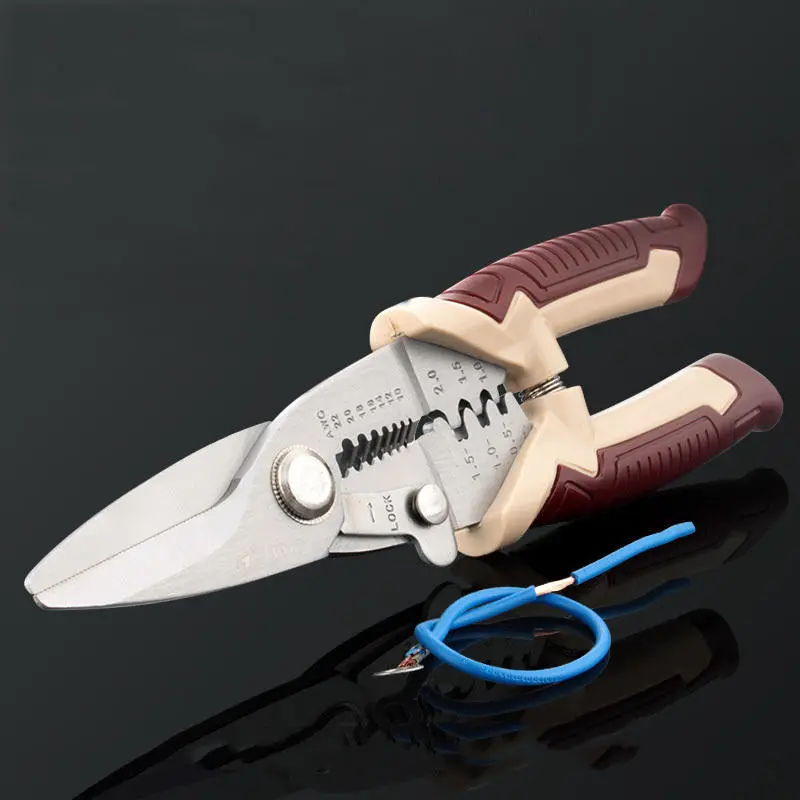 LIJIAN 3-in-1 Cable Crimper - Wire Stripper & Cutter Tool | Electrician Pliers - Image 4