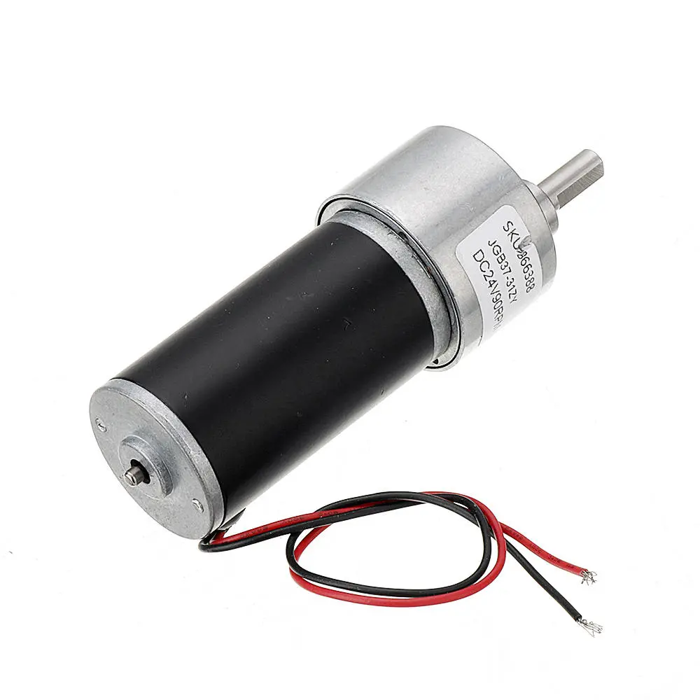 Machifit 24V Permanent Magnet Motor - 90/140 RPM Tubular Gear Reducer - Image 4
