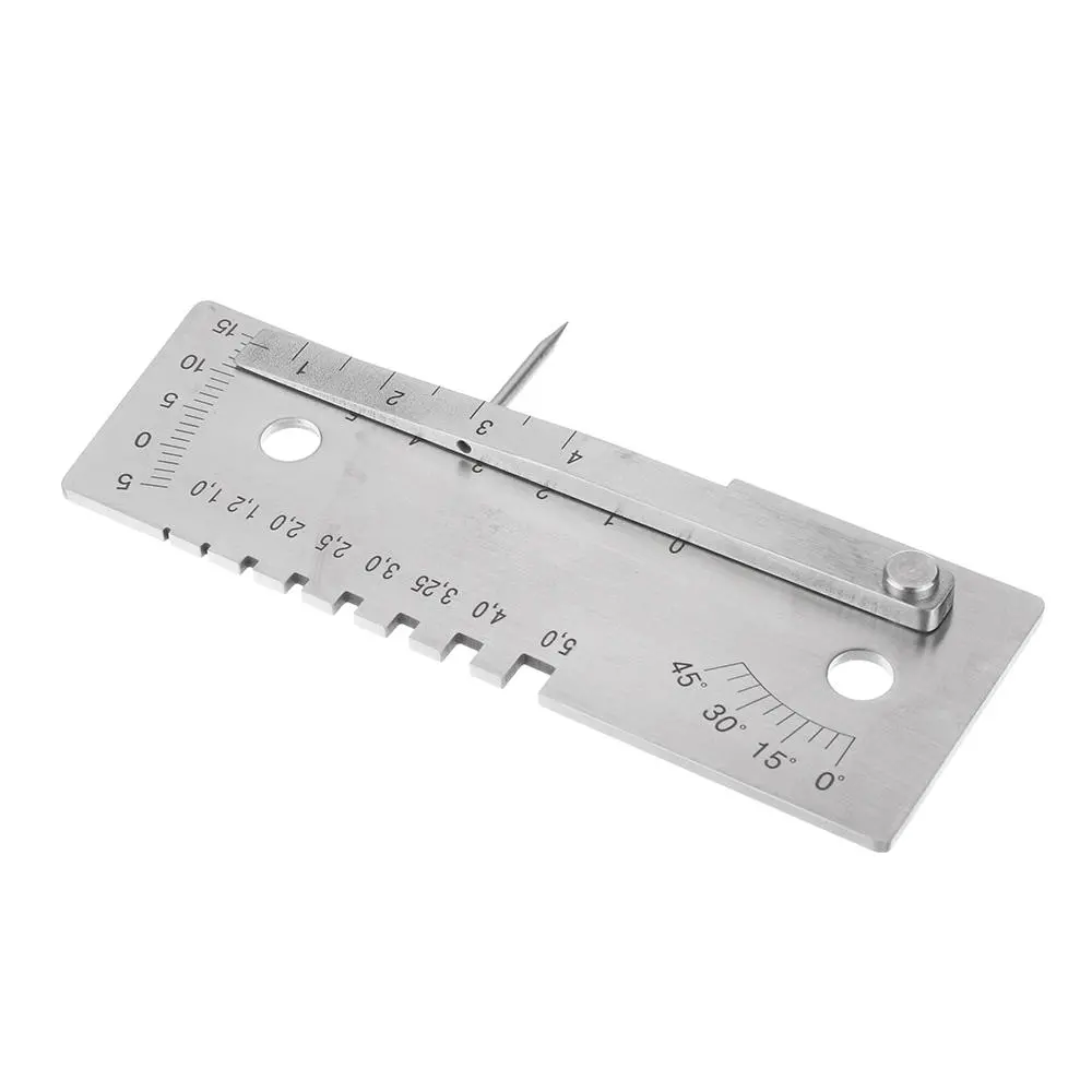 Machifit 45 Degree Weld Gauge - Welder Seam Inspection & Measuring Ruler Tool - Image 4