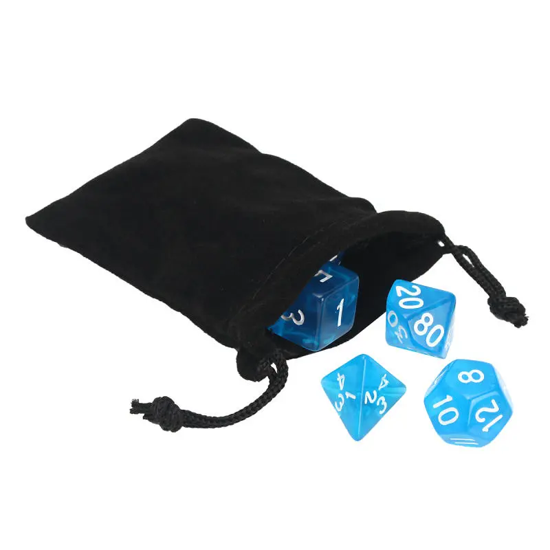 MTG Dice Set - 56 Pcs Polyhedral RPG Dice in 8 Colors with 8 Pouches - Image 5