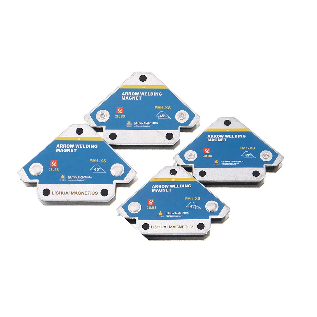 Arrow Magnetic Welding Magnet - 4 Piece Square Holder & Clamp Set - Image 5