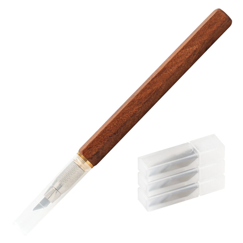GANWEI Woodworking Marking Knife - Wood Handle Scribing Gauge Tool for Carving & DIY - Image 2