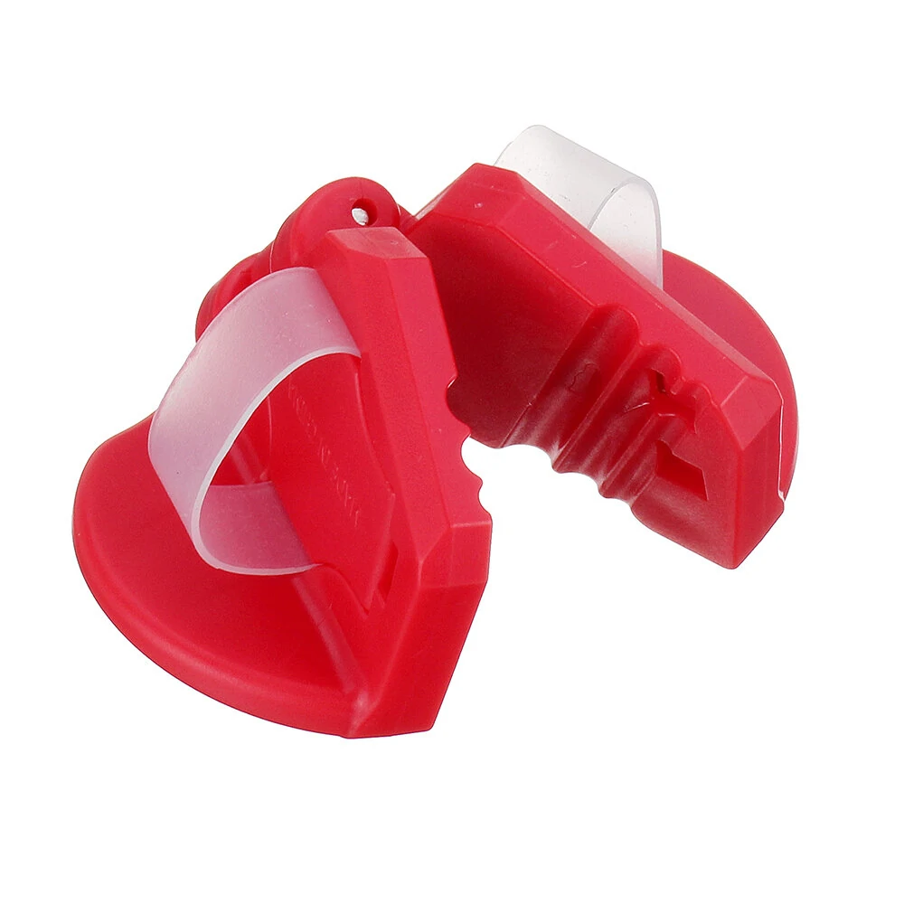 Red Magnetic Safety Nailer - ABS Finger Guard for Hammering Nails | Drill Attachment - Image 4