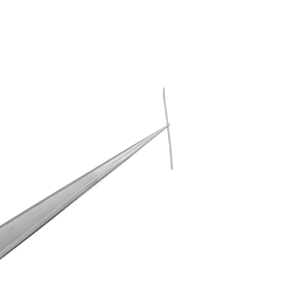 Precision Anti-static Straight Tip Tweezers | Non-magnetic Stainless Steel | Phone Repair Tool - Image 2