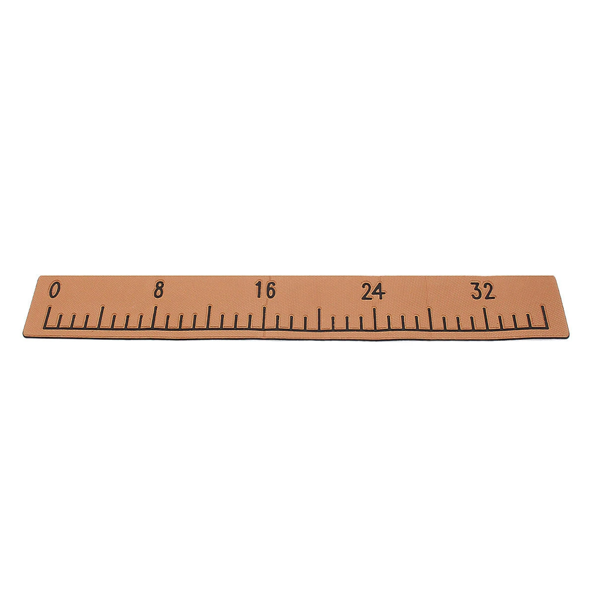EVA Foam Ruler for Boats | 0-32 Inch | 1000x150x6mm Faux Teak Grey - Image 5