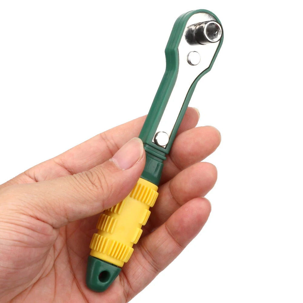 Mini 1/4 Screwdriver Ratchet Wrench | Adjustable Fast Rod with Quick Socket Tools - Image 3