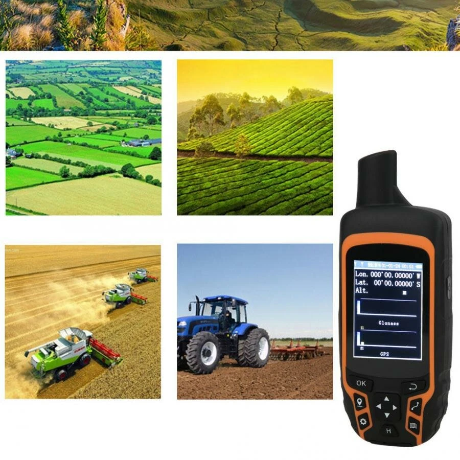ZL-166 Handheld GPS Land Area Meter - TFT 2.4in Display | US Plug 100-240V - Image 2