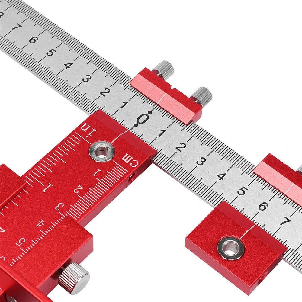 ENJOYWOOD Cabinet Hardware Jig - 5mm Drill Guide for Metric/Inch Handles - Image 4