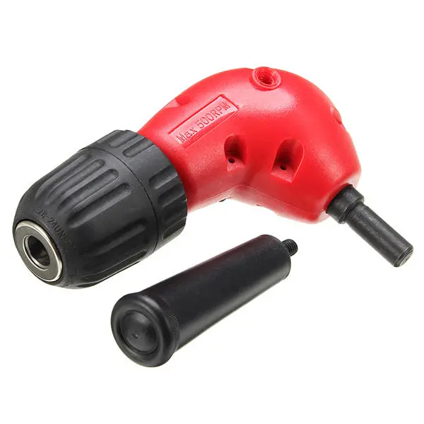 Right Angle Drill Adapter - 0.8-10mm Round Shank 90 Degree Bend Extension - Image 4