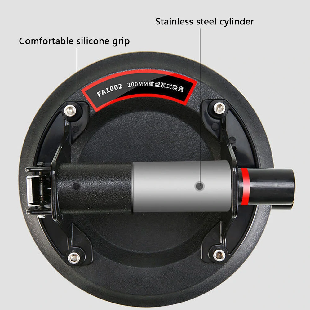 Strong Suction Hand Pump - 8-inch Heavy-Duty Vacuum Cup for Tile & Glass - Image 5
