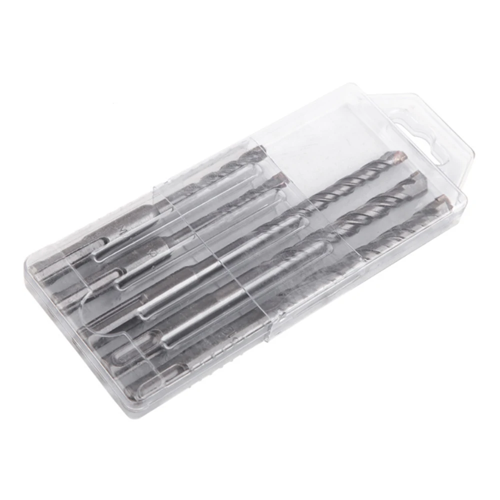 5pcs 6-12mm SDS Plus Masonry Drill Bits - Hammer Drill Set for Concrete - Image 3