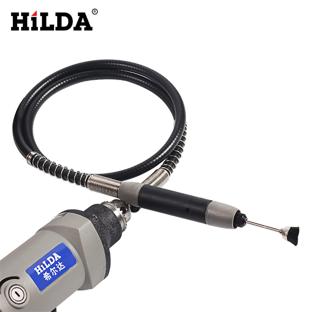 HILDA Flexible Shaft for Dremel 400W Rotary Tools | 110cm with 6 Chucks - Image 4