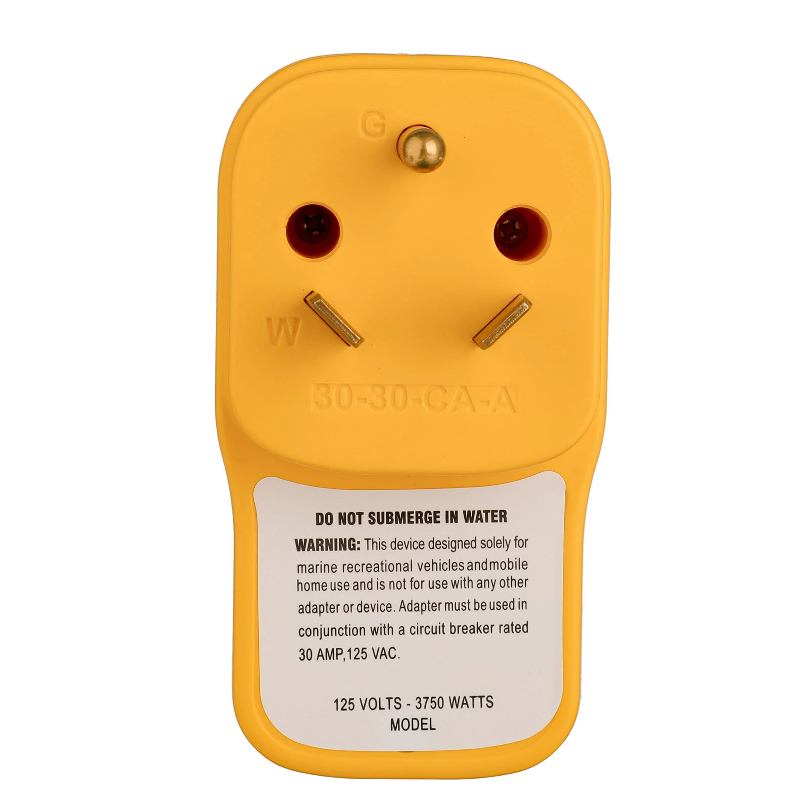 30 Amp RV Surge Protector & Circuit Analyzer with LED Indicator | Male to Female Adapter - Image 2