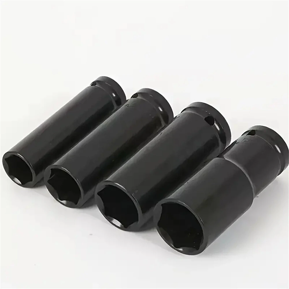 10PCS 1/2 Inch Impact Socket Set | 8-24mm Carbon Steel | Polished Finish for Drills & Wrenches - Image 4