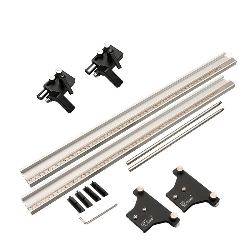Wnew Track Saw Guide Rail System | Parallel Rail for Makita & Festool | Woodworking Joining Set - Image 2