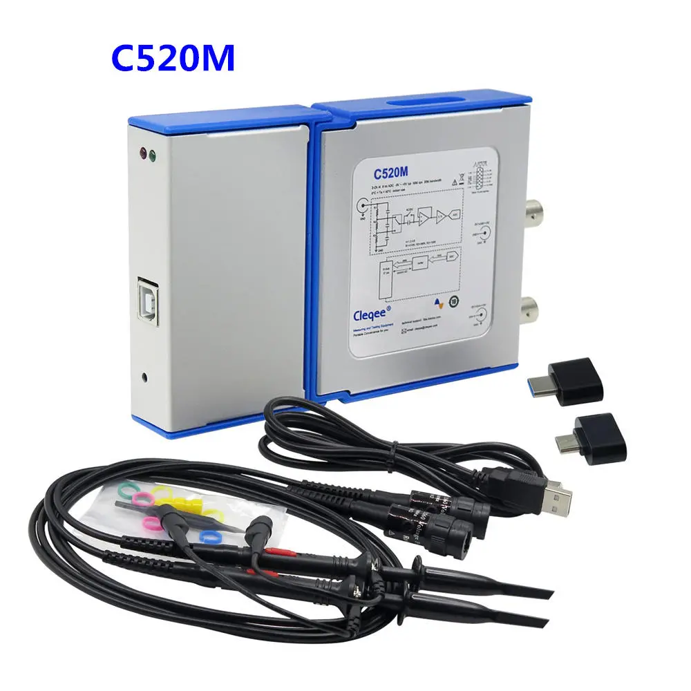 Virtual Digital Handheld Oscilloscope | 2 Channel 20Mhz/50Mhz | Connect to Android & PC - Image 5