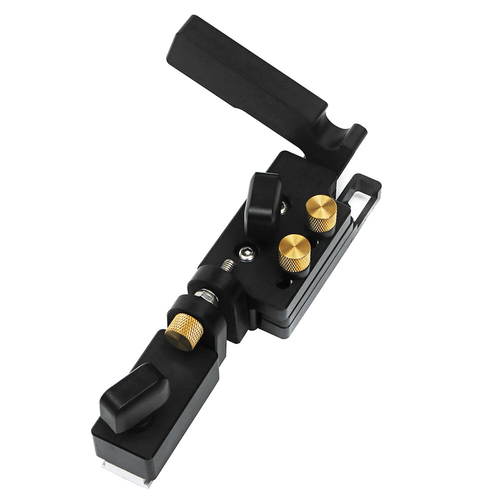 Drillpro Flip Stop For Miter Gauge - Micro-Adjustable T-Track Woodworking Tool - Image 2