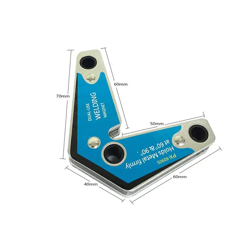 2Pcs Welding Magnet Holder - 60/90 Degree Corner Locator & Clamp - Image 4