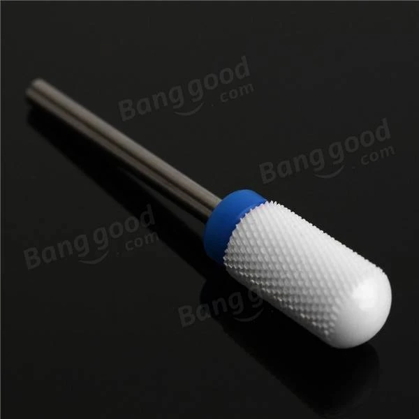 Ceramic Round White Nail Drill Bit - 2.3mm Electric Grinding Machine Head - Image 2