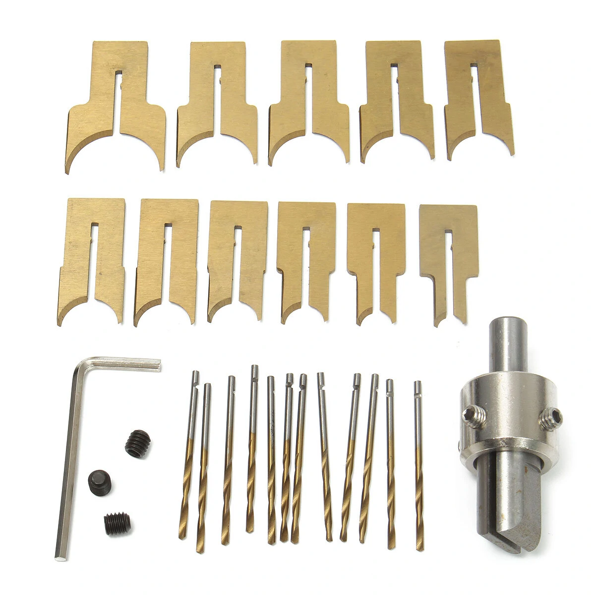 Drillpro 24pcs 6-25mm Alloy Ball Cutter | Wood Bead Molding & Drilling Tool - Image 4