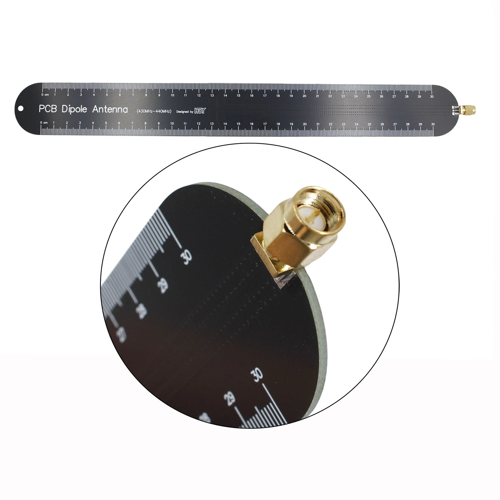 PDA435 Dipole Antenna 430-440MHz | 1.7dBi Gain Low VSWR | SMA Connector for SDR - Image 5