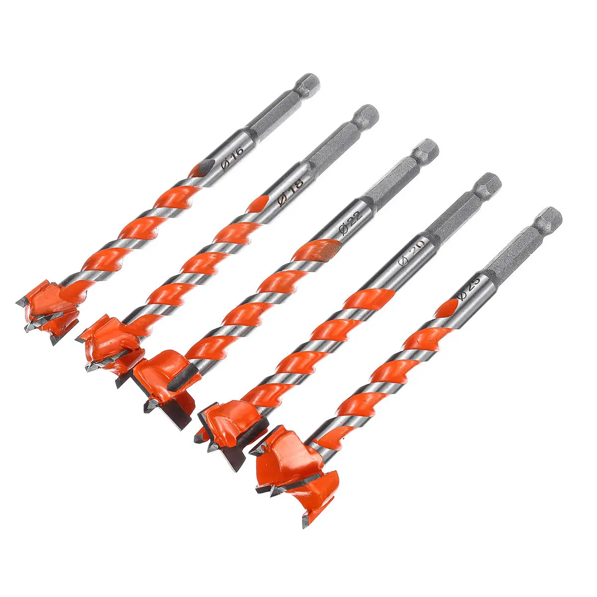 Forstner Drill Bit - 125mm Lengthened Woodworking Hole Saw Cutter for Door Punching - Image 2