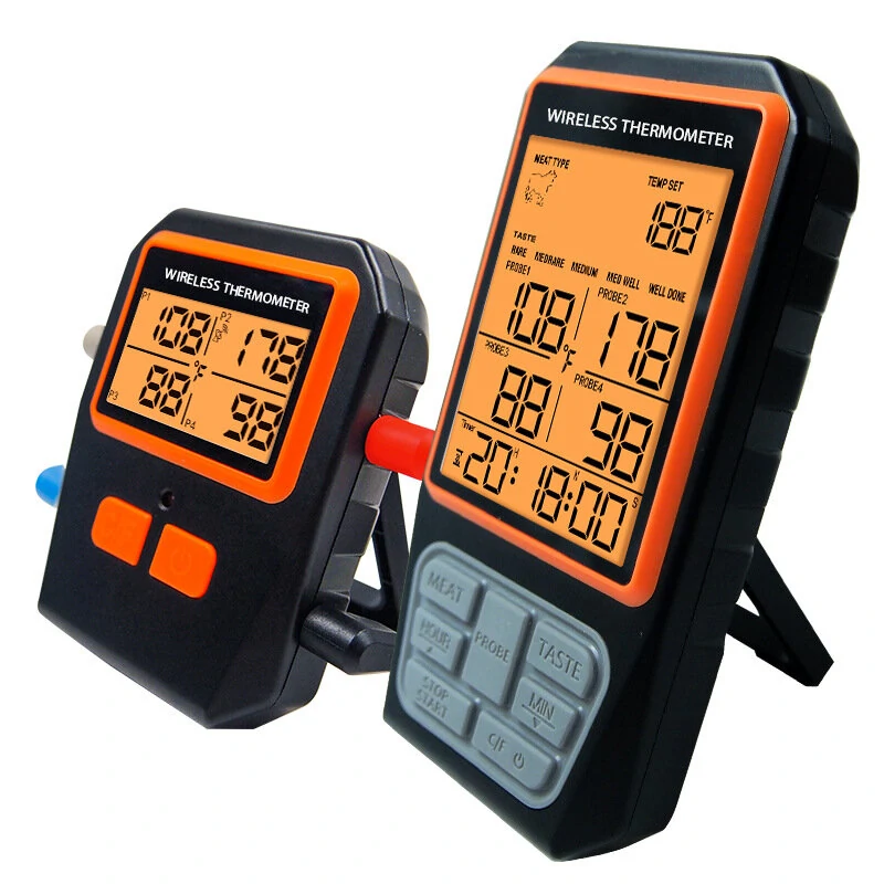 CH-216 Wireless Digital Thermometer - 4 Channel with Four Probes for Kitchen & BBQ - Image 5
