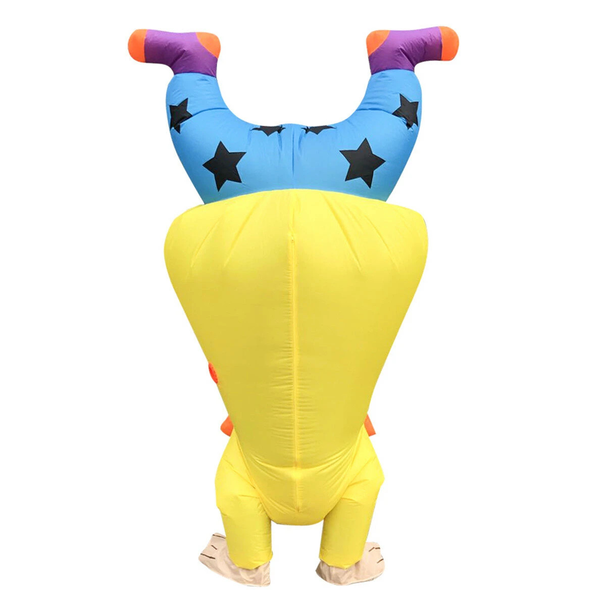 Handstand Clown Inflatable Doll - Adult Halloween & Easter Party Prop - Image 4