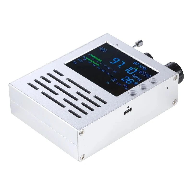 TEF6686 Full Band Radio Receiver - FM/MW/SW/HF/LW + 3.2 LCD & 3000mAh Battery - Image 3